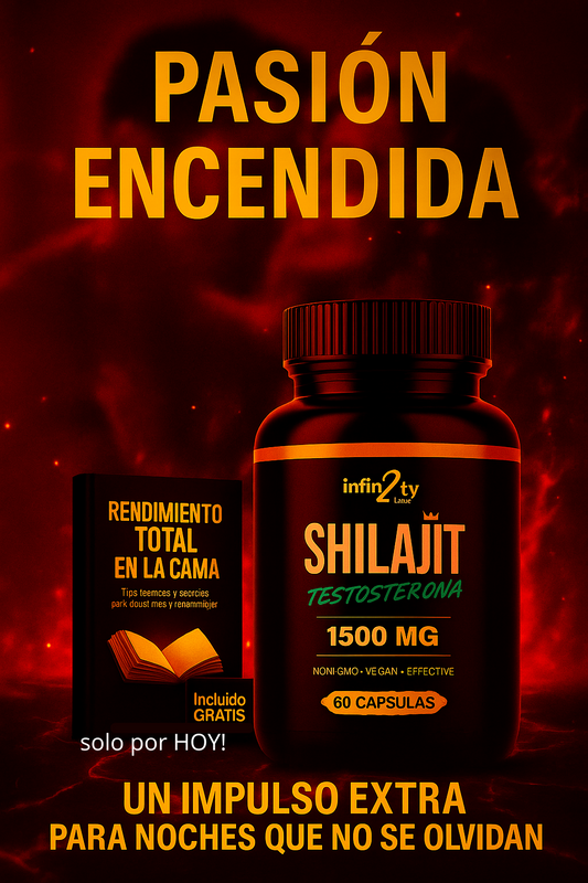 Shilajit Potenciador Sexual™ - Formula Mejorada 1500 MG (Mas potente que el viagra)